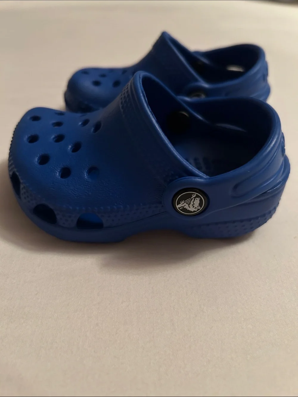 Baby Blue Croc Sandals - Lightweight Comfortable Slip-On